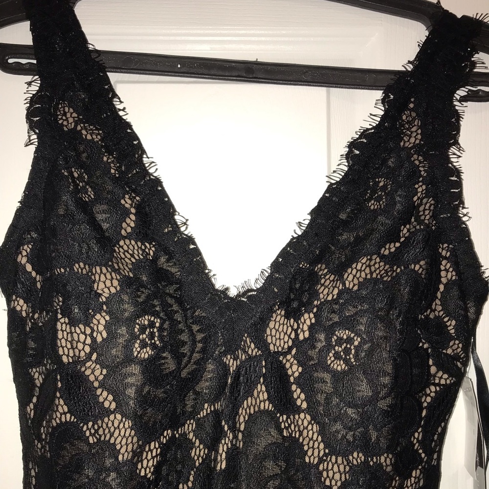 Black Mermaid lace Dress